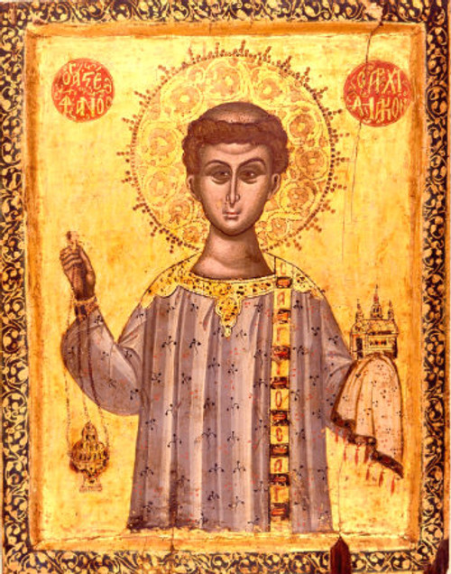 St. Stephen the First Martyr Icon- Icon III