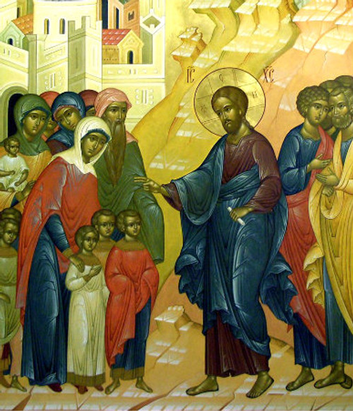 Christ Blessing the Children Icon- Icon II