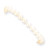 14KT Gold & Simulated Pearl Bracelet 