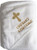 Embroidered Hooded Infant Baptismal Towel (Serbian): Gold