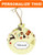Personalized Acrylic Christmas Ornament: IN ANY LANGUAGE