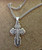 Sterling Silver St. Olga Style Cross- Small with 18" SS Chain