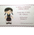 Serbian Girl Customized Party Invitations- Set of 25