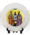 Porcelain Icon Plate with 24K Gold Trim: Ss. Peter and Paul