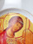Porcelain Icon Plate with 24K Gold Trim: St. Archangel Michael