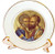Porcelain Icon Plate with 24K Gold Trim: Ss. Peter and Paul: Style 2