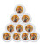 Christ Blessing the Children Icon Ornaments- Set of 10