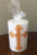 St. Nicholas Hand-dipped Icon Pillar Candle: 3 Sizes Available!