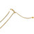 14KT Gold 1.2 MM Spiga (Wheat) Chain- Adjustable Lengths to 22"