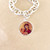 Pick-Your-Saint Round Icon Chain Bracelet - Sterling Silver Plated