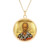 Pick-Your-Saint Round Icon Pendant with 18" Chain: Multiple Finishes