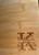 Personalized Monogram 13 1/2" x 7" Bamboo Cutting/Grazing Board