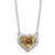 Pick-Your-Saint Icon Necklace and Chain (Heart)- Sterling Silver or Gold Plated