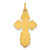 Gold Plated over Sterling Silver St. Olga Style Cross- Small