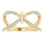 14KT Gold 14K Yellow French-Set Cross Ring (With Optional Diamonds)