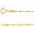 14KT Gold 1.9 mm Keyhole Cable Chain