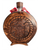 Wooden Carved Serbian Grb Flask