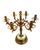 Gold-Plated Seven Branched Candleabra- FINAL SALE