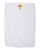 Gold Cross Embroidered Baby Blanket