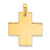 14KT Gold Greek Polished Cross