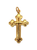Gold Plated ICXC Serbian Style Cross- Medium