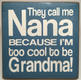 Old Williamsburg Blue with cottage white text