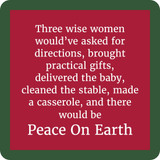 Christmas 3 Wise Women Coaster