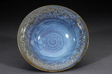 Robert Fishman Pottery Serving Bowl-Kingston Blue-Medium
