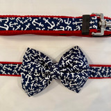 Anchor Bowtie Collar & Leash-Sold Individually
