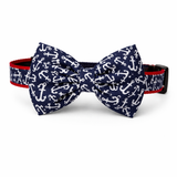 Anchor Bowtie Collar 