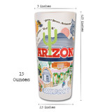 University of Arizona Drinking Glass University of Arizona Drinking Glass