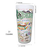 Colorado Drinking Glass