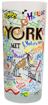 New York City Drinking Glass