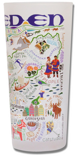 Sweden Drinking Glass