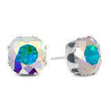 Crystal AB Cushion Earring