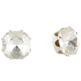Clear Mega Cushion Earring