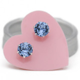 Ultra Mini Bling Earring-Blue