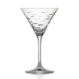 School of Fish Martini Glass