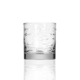 School of Fish On the Rocks Glass