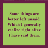 Best Friends/Left Unsaid Napkin