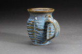 Robert Fishman Pottery Mug-Kingston Blue
