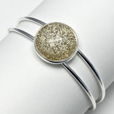 Shimmer Bangle Bracelet