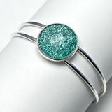 Shimmer Bangle Bracelet