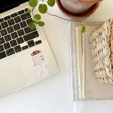 Pink Cake Sticker