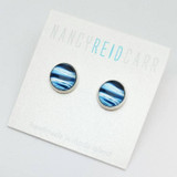 Water Post Earrings-Tranquility