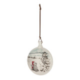 Pooh & Piglet Disc Ornament