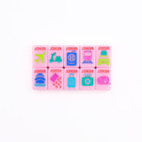 Mini Travel Mahjong-Pink