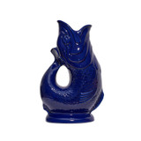 Cobalt Blue Gluggle Jug-XL-Gurgling Fish Pitcher