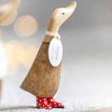 Dinky Spotty Boots Duck