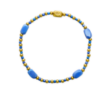 Here, There & Everywhere Stretch Bracelet-Periwinkle Water